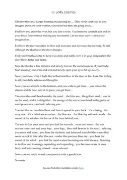 (https://unifycosmos.com/)
 
You can find other meditation scripts here. (https://unifycosmos.com/category/meditation-scrip