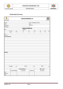Capping Beam Method Statement | PDF | Concrete | Deep Foundation