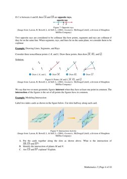 Basic Geometric Terms and Notations | PDF | Line (Geometry) | Triangle