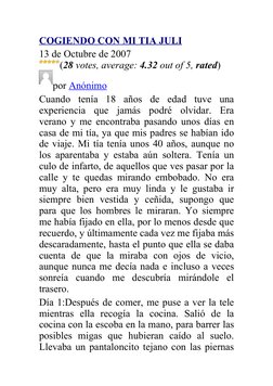 Encuentros con mi tía Juli | PDF | Ocio