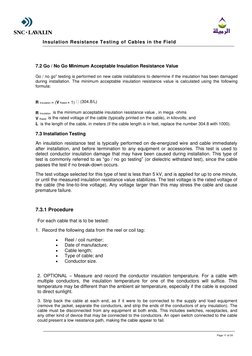 Insulation Resistance Testing Standards | PDF | Insulator (Electricity ...