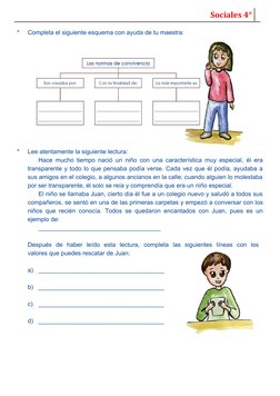 Normas de Convivencia para 4° Primaria | PDF