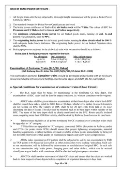 Freight Train Examination & BPC Guidelines | PDF | Train | Pipe (Fluid ...