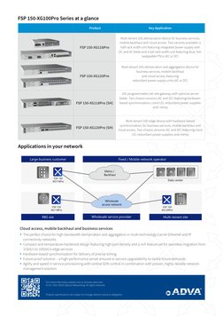 FSP 150-XG100Pro Series Overview | PDF | Computer Network | Internet ...
