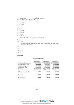 Chapter 2 Cost Accounting Solutions | PDF | Cost Of Goods Sold | Inventory