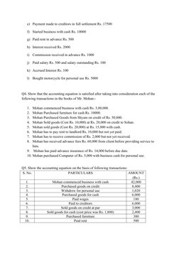 Accounting Equation Practice Questions | PDF | Finance & Money ...
