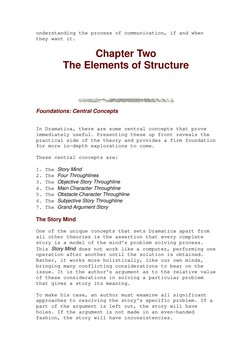 understanding the process of communication, if and when 
they want it. 
Chapter Two 
The Elements of Structure 
 
 
 
Foundat