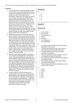 Pre-Intermediate Progress Test Key B | PDF