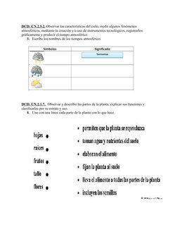 DCD: CN.2.5.2. Observar las características del cielo, medir algunos fenómenos 
atmosféricos, mediante la creación y/o uso de