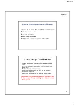 Rudder Design and Types Overview | PDF | Rudder | Ships