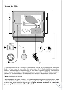 2
Historia del OBD
El estado norteamericano de California se vio fuertemente afectado por la contaminación atmosférica
debido
