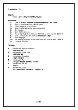 Class 11 Computer Practical Notebook | PDF | Muhammad Ali Jinnah ...