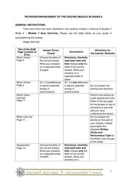 Science 8 Q1 Module 7: Basic Electricity | PDF | Electrical Resistance ...