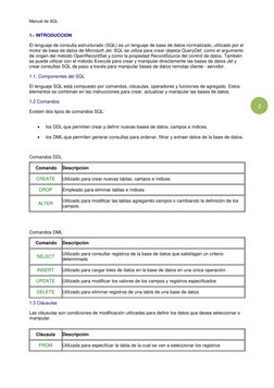 Manual Completo de SQL en PDF | PDF | SQL | Programación de computadoras