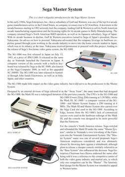 Master System - Encyclopedia | PDF | Video Game Platforms | Video