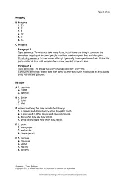 Sum1-Answerbook-3 Answer Book Sum1-Answerbook-3 Answer Book: Summit 1 ...