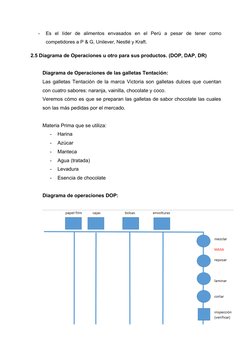 -
Es  el  líder  de  alimentos  envasados  en  el  Perú  a  pesar  de  tener  como
competidores a P & G, Unilever, Nestlé y K