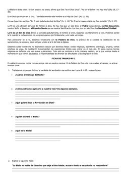 La Biblia no trata sobre  si Dios existe o no existe; afirma que Dios “es el Dios único”. “Yo soy el Señor y no hay otro” (1R