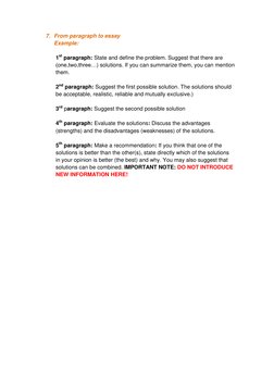 Problem Solution Mla Paragraph Examples Developing Paragraphs - PROBLEM & SOLUTION | PDF | Paragraph ...