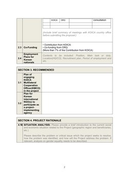 KOICA Project Concept Paper Template | PDF | Project Management | Policy
