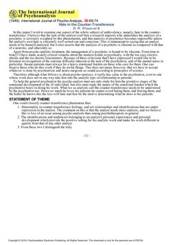 (1949). International Journal of Psycho-Analys (http://www.pep-web.org/search.php?journal=ijp)is, 30:69-74
Hate in the Counte