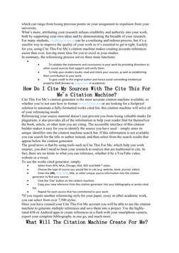 which can range from losing precious points on your assignment to expulsion from your 
university.
What’s more, attributing y