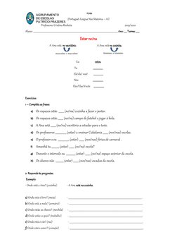 masculino + masculino 
feminino + feminino 
    PLNM 
(Português Língua Não Materna – A1) 
Professora: Cristina Rocheta