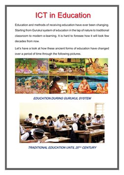 ICT's Role in Modern Education | PDF | Educational Technology ...