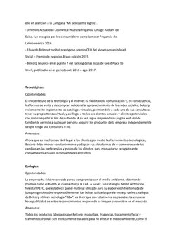 ello en atención a la Campaña “Mi belleza mis logros”.
- ¡Premios Actualidad Cosmética! Nuestra fragancia Limage Radiant de
E