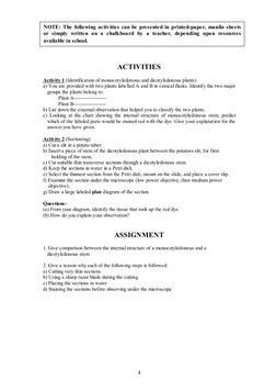 ASEI Lesson Plan: Plant Stem Structure | PDF | Plant Stem | Leaf