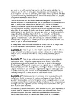 que pasó en su adolescencia, le preguntó a la chica cuanto cobraba y le 
responde que 20 soles mi amor, pero él quiso saber q