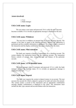 ATM System Source Code Overview | PDF | User (Computing) | Automated ...