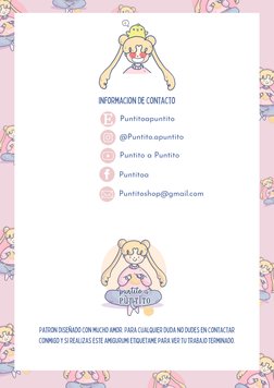 Informacion de contacto
Puntitoapuntito
@Puntito.apuntito
Puntito a Puntito
Puntitoa
Puntitoshop@gmail.com
Patron diseñado co