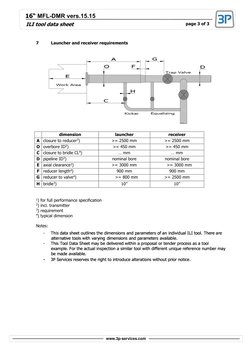 MFL-DMR ILI Tool Data Sheet | PDF | Electrical Engineering ...