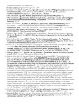 Gizmodo. Retrieved 29 October 2016.
2. Sextus Empiricus  (https://en.wikipedia.org/wiki/Sextus_Empiricus)Against the Logician