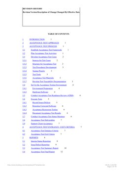 Acceptance Test Plan Template | PDF | Software Testing | Documentation