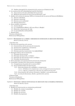 ORIENTACIÓN PARA EL DESARROLLO PROFESIONAL
3.2. Ámbito principal de la orientación de la carrera en el diseño de vida  
4. La