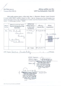 Gpf Refundable Form.pdf Non-Refundable Withdrawl From GPF | PDF
