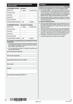 BT Customer Identification Form | PDF | Identity Document | Pension