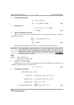 PCM Modulation: Bandwidth and Bit Rate | PDF | Sampling (Signal ...