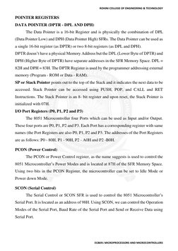 8051 Microcontroller SFR Overview | PDF | Microcontroller | Pointer ...