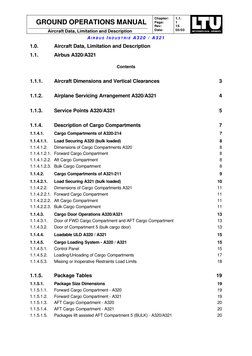 A321 Loading Matrix A320/A321 Cargo Compartment Overview | PDF | Aviation | Aircraft