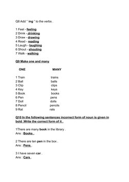 Std 2 English Revision Guide | PDF | Linguistics