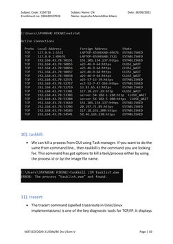 Basic Network Commands Overview | PDF | Ip Address | Domain Name System
