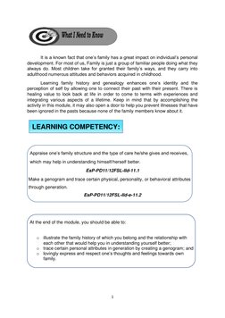 Personal Development: Quarter 2 - Module 4: Family Structure and ...