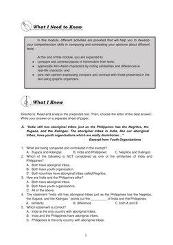 .   
 
 
 
Directions: Read and analyze the presented text. Then, choose the letter of