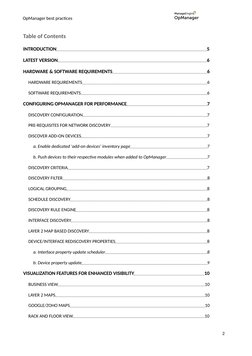 OpManager Best Practices Guide | PDF | Computer Network | Microsoft Sql ...
