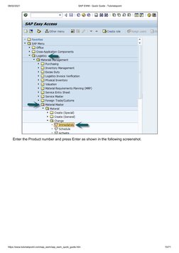 08/02/2021
SAP EWM - Quick Guide - Tutorialspoint
https://www.tutorialspoint.com/sap_ewm/sap_ewm_quick_guide.htm
10/71
Enter