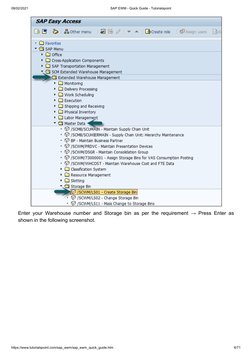08/02/2021
SAP EWM - Quick Guide - Tutorialspoint
https://www.tutorialspoint.com/sap_ewm/sap_ewm_quick_guide.htm
6/71
Enter y