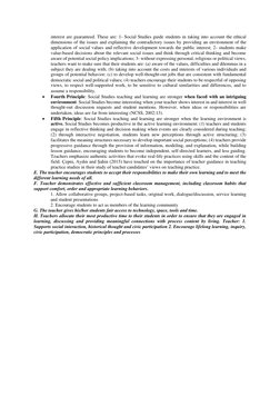 Teaching Strategies for Social Studies | PDF | Teachers | Learning